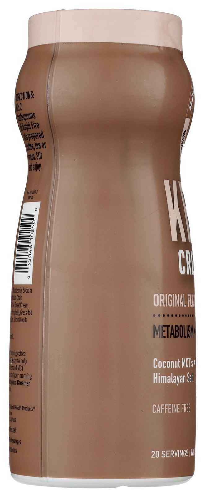Rapid Fire Original Flavor Keto Coffee Creamer 8.5 Oz Tea 1 Pack