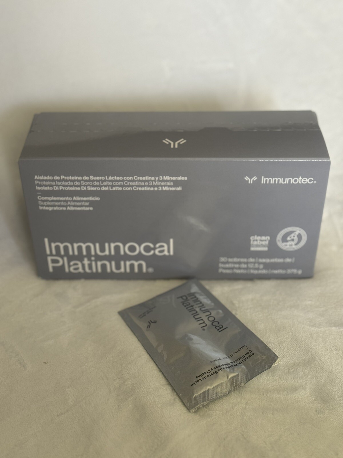 Immunocal PLATINUM, Helps Maintain Immune System 30 pouches. EXP 08/2026+