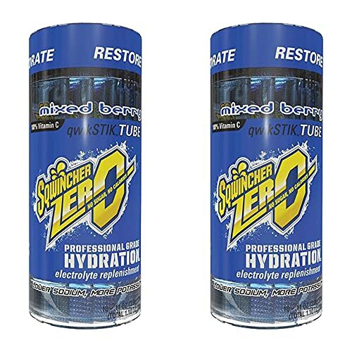 Sqwincher Zero Qwik Stik Sugar Free Drink Mix .11oz, Mixed Berry