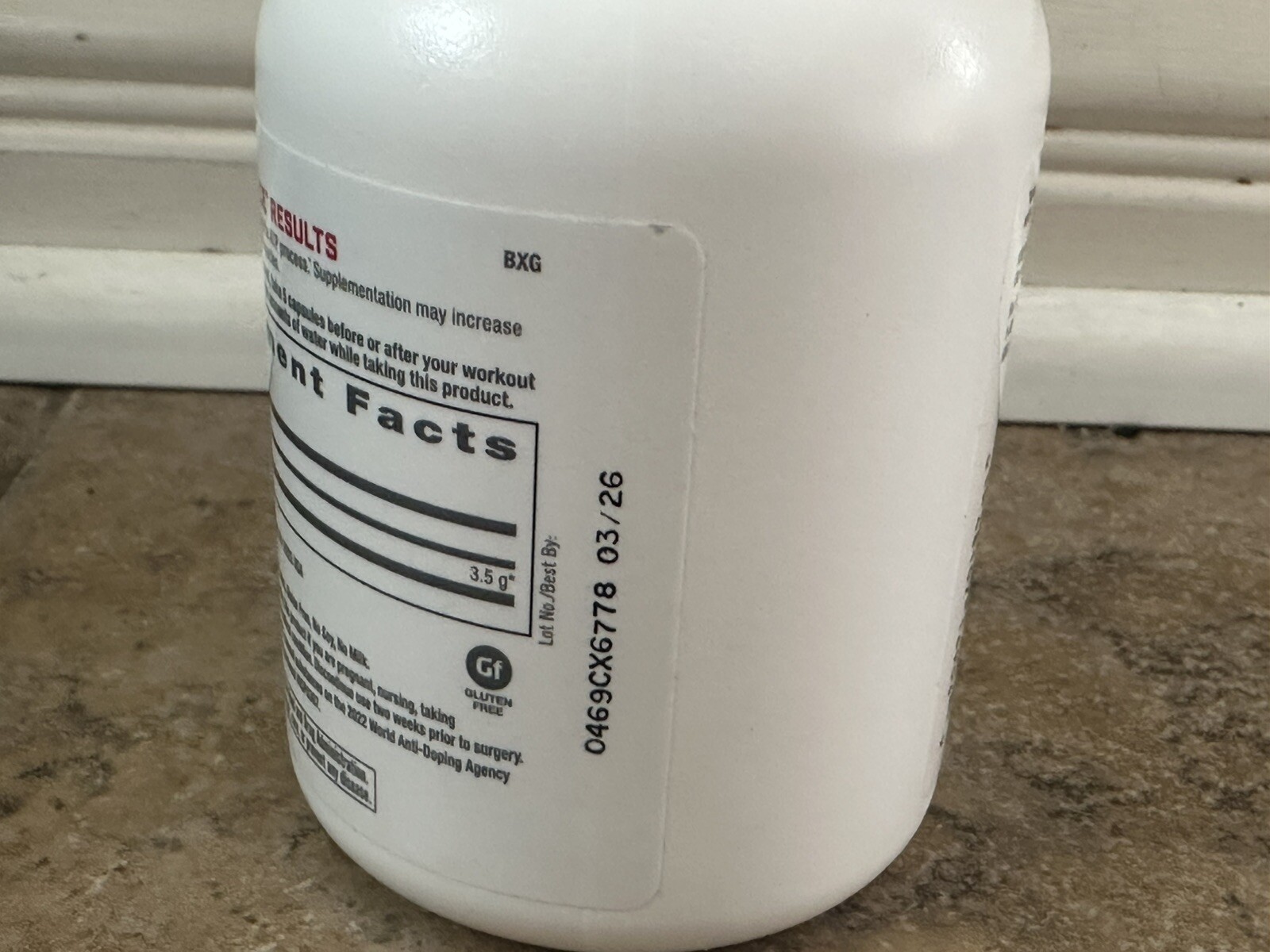 GNC Pro Performance Creatine Monohydrate 3500mg – 120 Capsules, Helps Improve