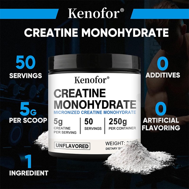Ultra Micronized Creatine Monohydrate Powder Muscle gain 5g per serving 150/250g