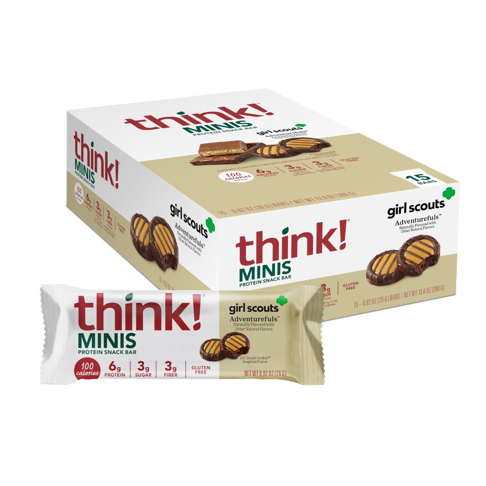 think! Girl Scout Minis, Adventurefuls, 15 Count 15 (Pack of 1)