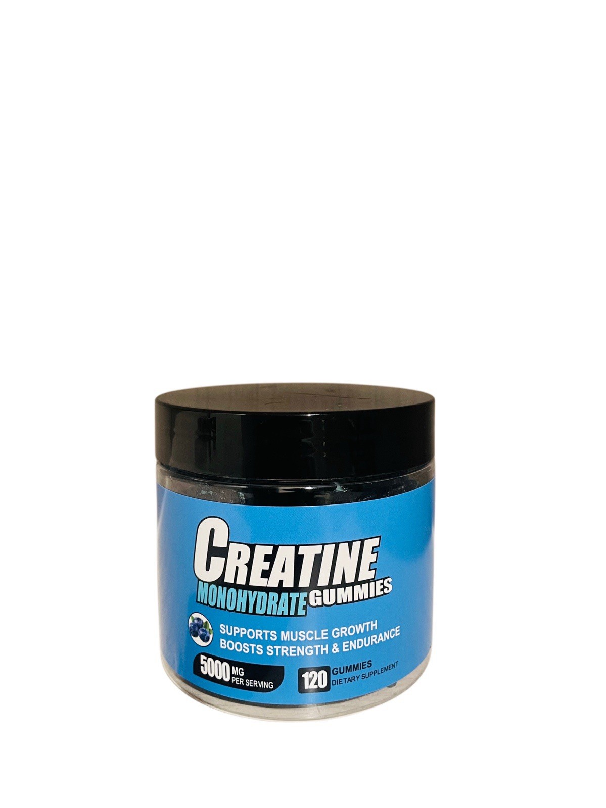OEM Private Label Creatine Monohydrate Gummies 5000mg 120 Sugar Free Vegan