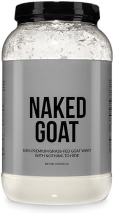 NAKED Goat – Pasture Fed Goat Whey Protein Powder from Small-Herd Wisconsin Dair