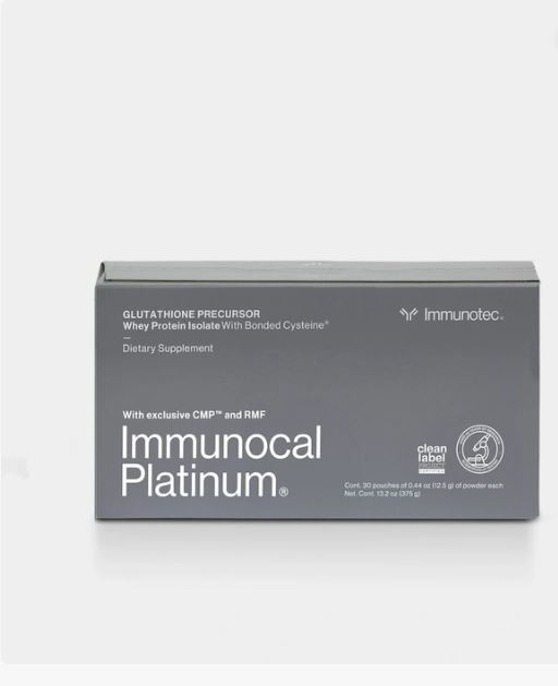 Immunotec Immunocal Platinum Glutathione Precursor 30 pouches Exp 10/2027