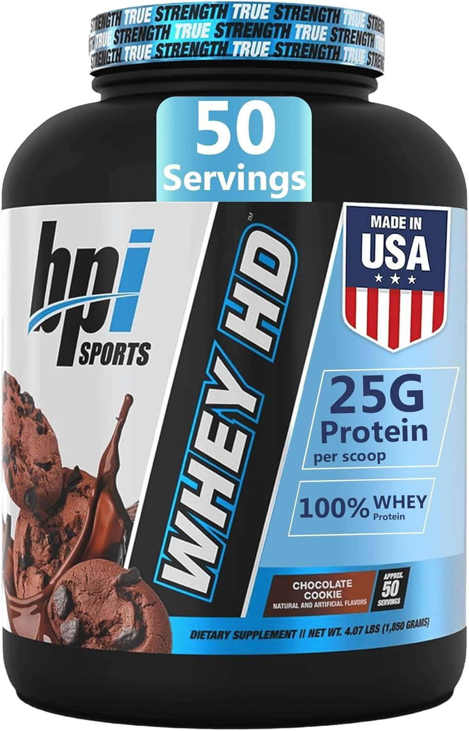 Whey HD Ultra Premium Protein Powder Isolate BPI Sports