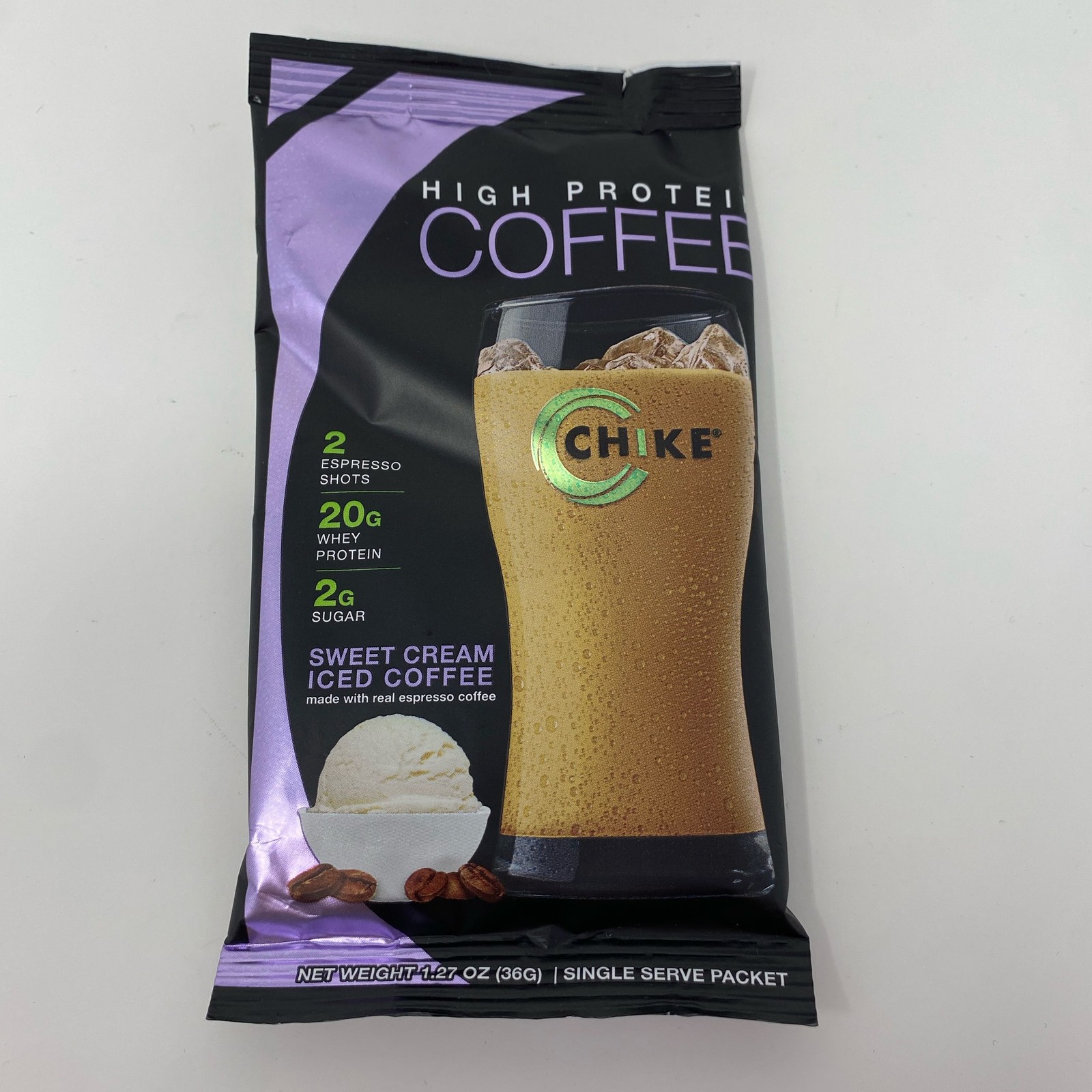 Chike Sweet Cream High Protein Iced Coffee Packet 1.27oz (36g)