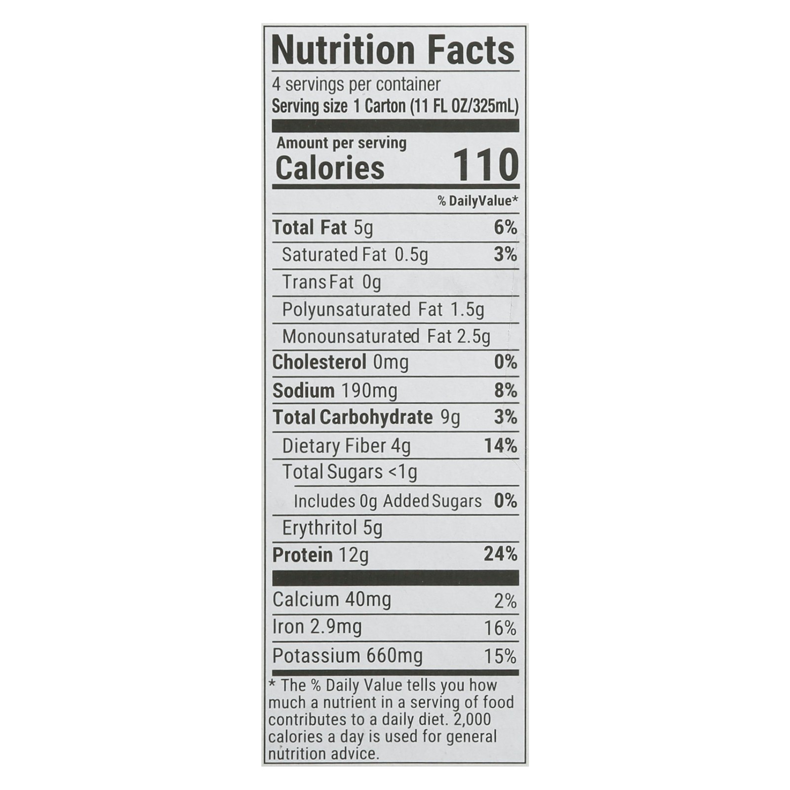 Pirq Plant Protein Chocolate 4 Pack 44 fl oz (Pack of 3)