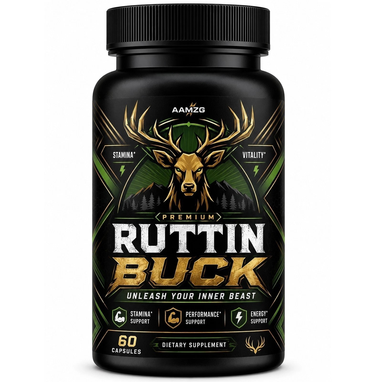 Natural Growth Support – Energy & Performance – 60 Capsule