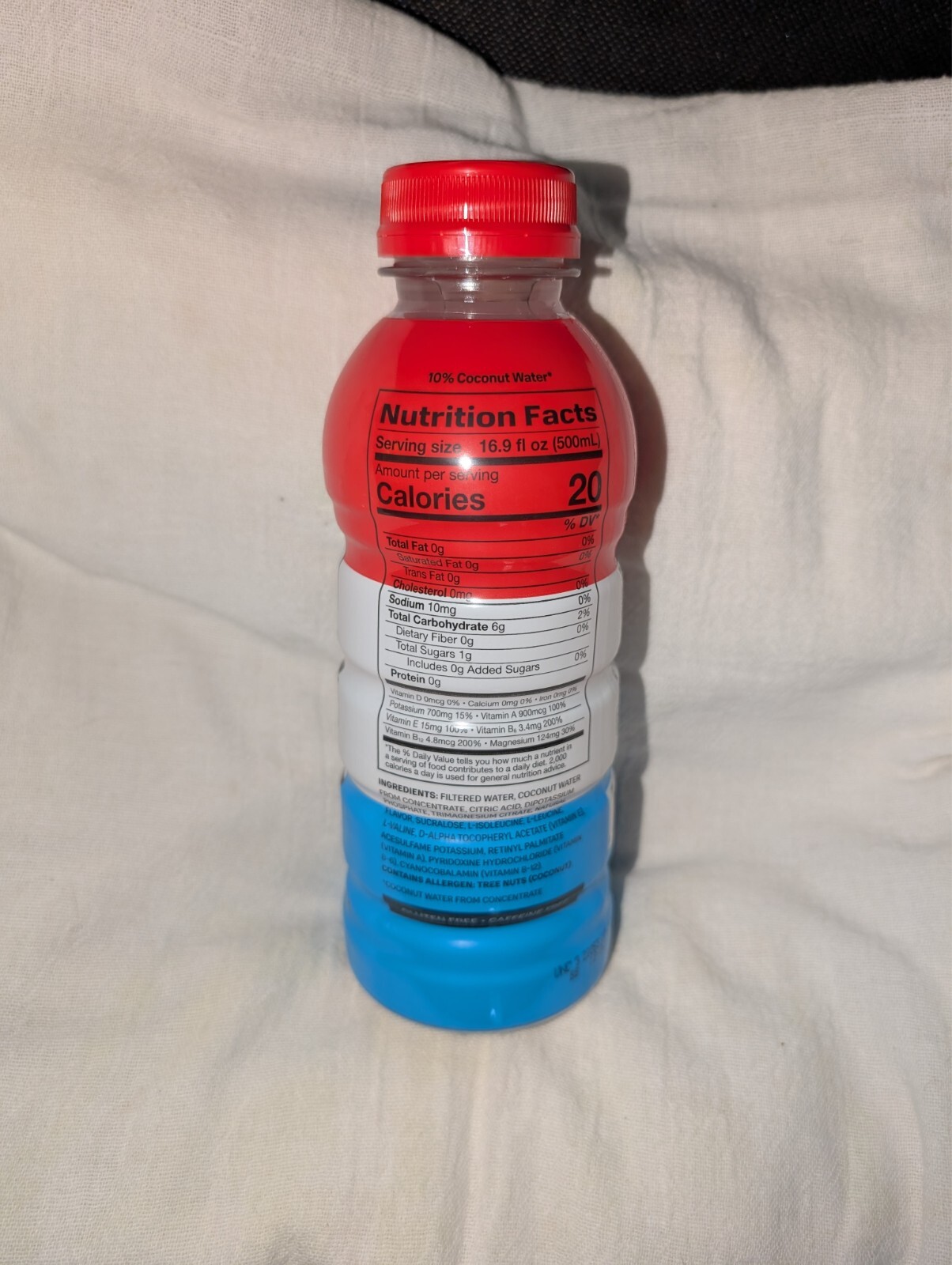 Prime Hydration Drink, 16.9 fl oz – Ice Pop (12 Pack)