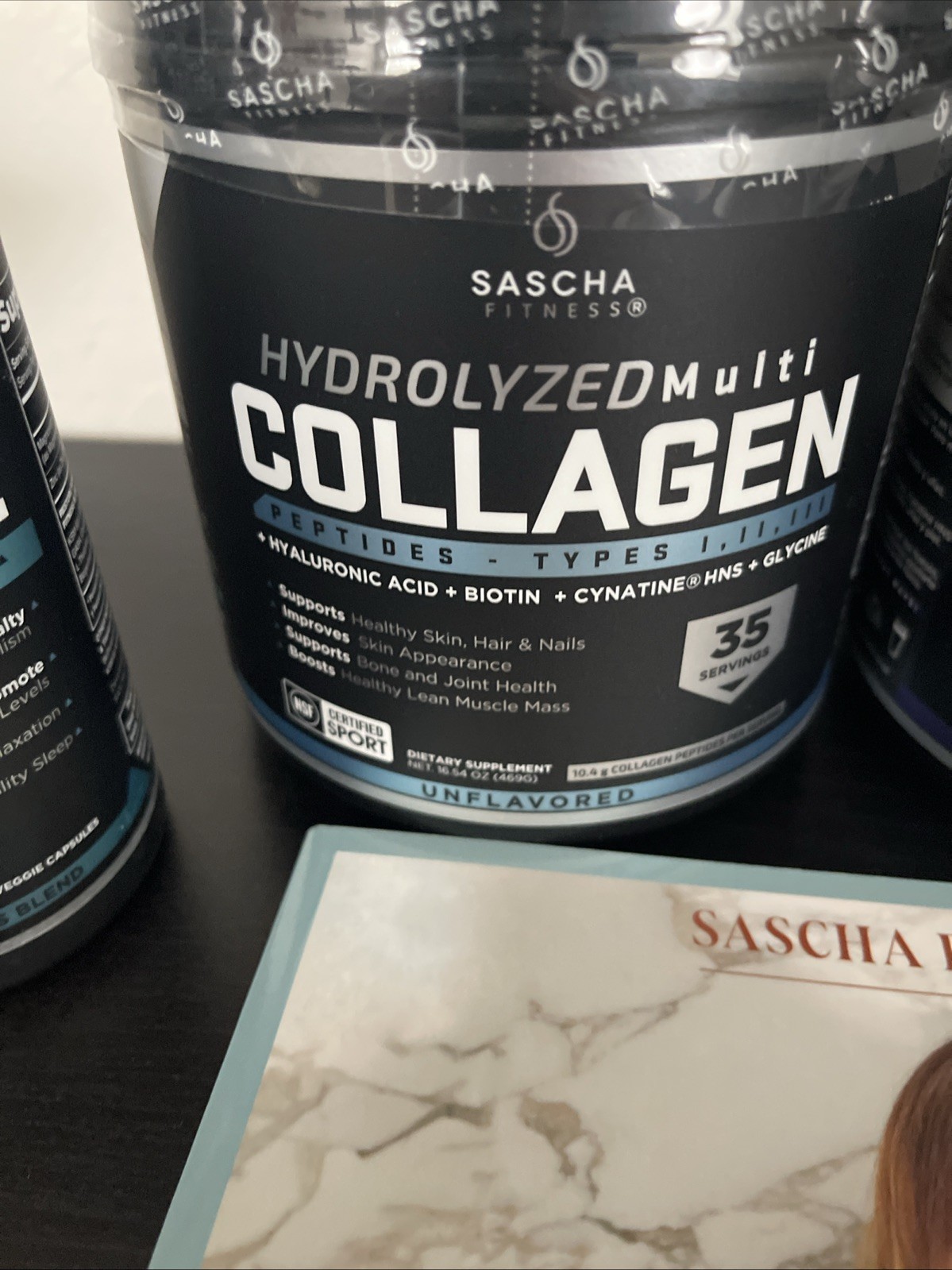 Sascha Fitness Combo 2 Collagen, 1 Restore, & Gift Book Recetas