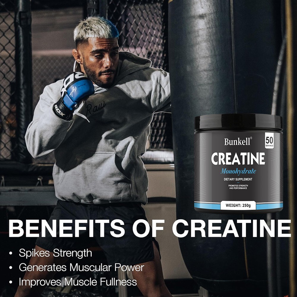 Creatine Monohydrale Powder Build Muscle And Increase Strength 150-250 G