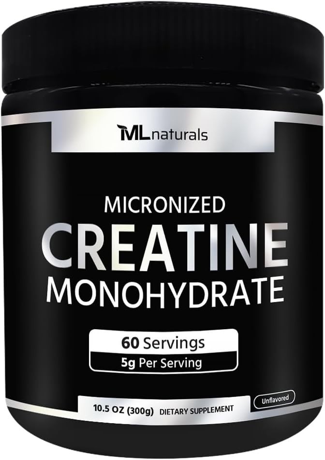 Pure Micronized Creatine Monohydrate 300g – Unflavored Formula