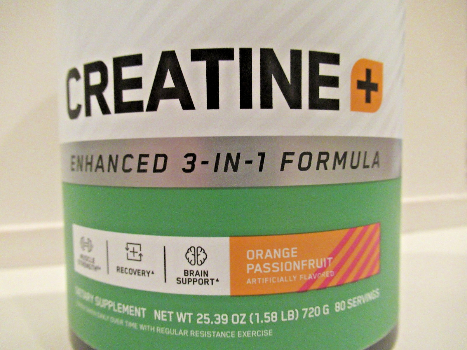 Optimum Nutrition Creatine Plus – Orange Passionfruit 80 servings 1.58lbs