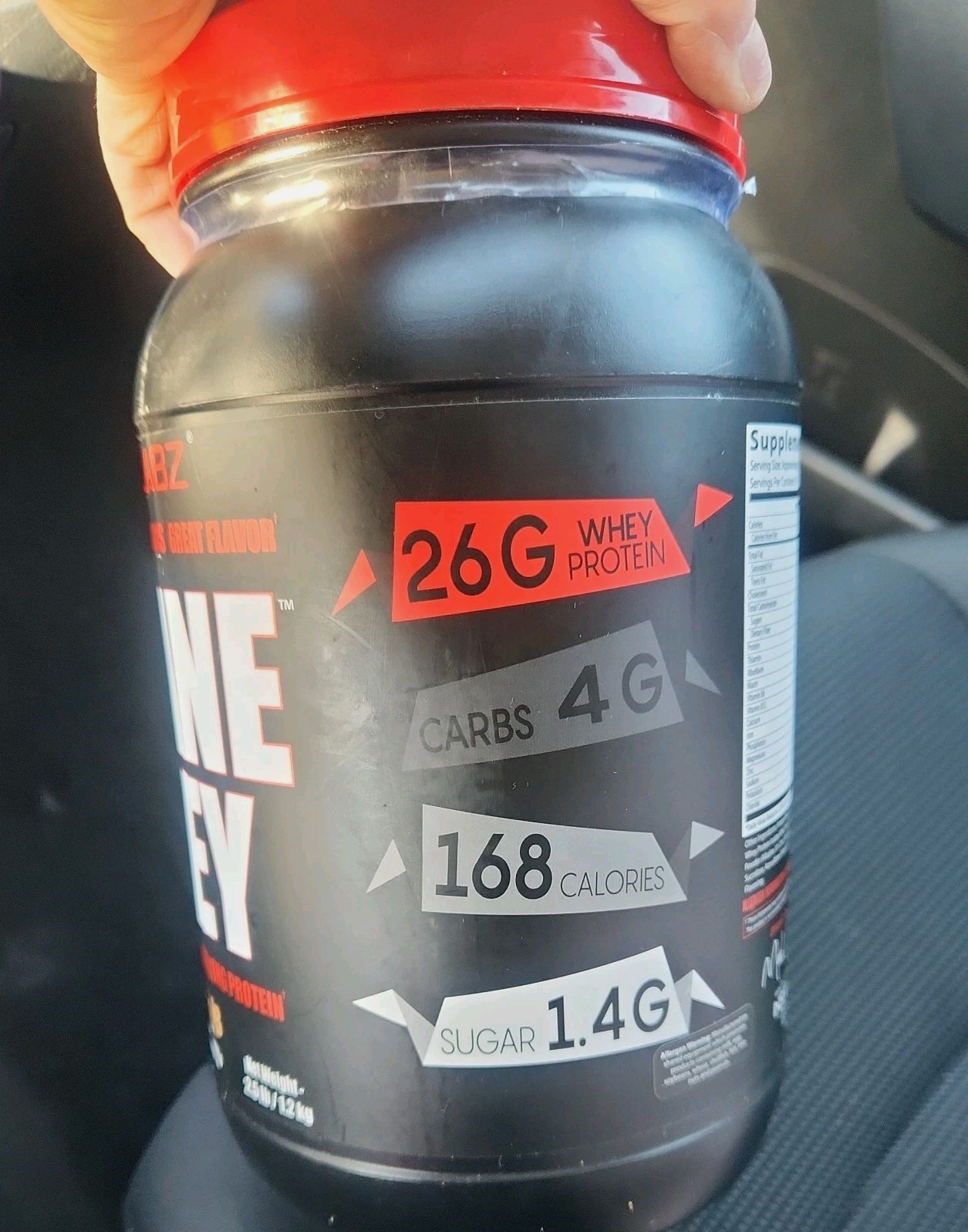 100% Whey Protein Mass Gainer – 25g Protein, Chocolate Flavor, 60 Servings