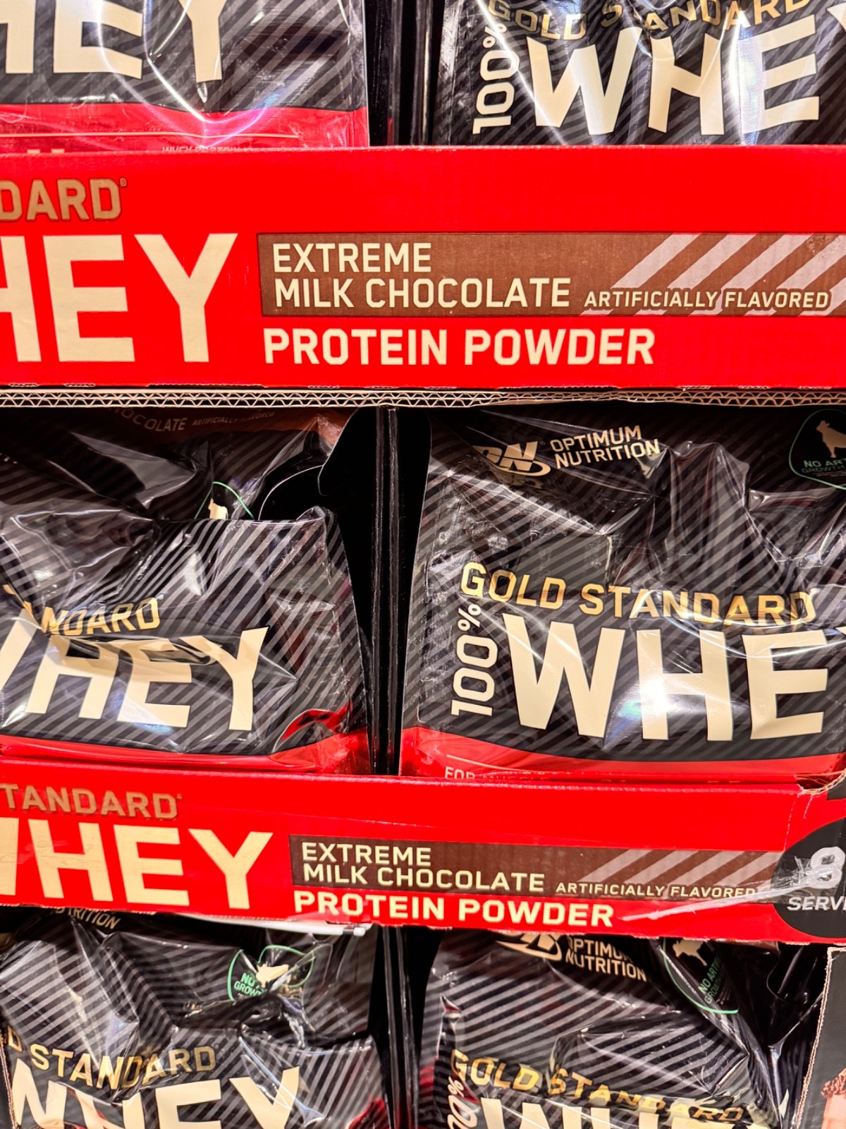 100% Whey Protein, Optimum Nutrition Gold Standard, 80 Servings, 24g Protein
