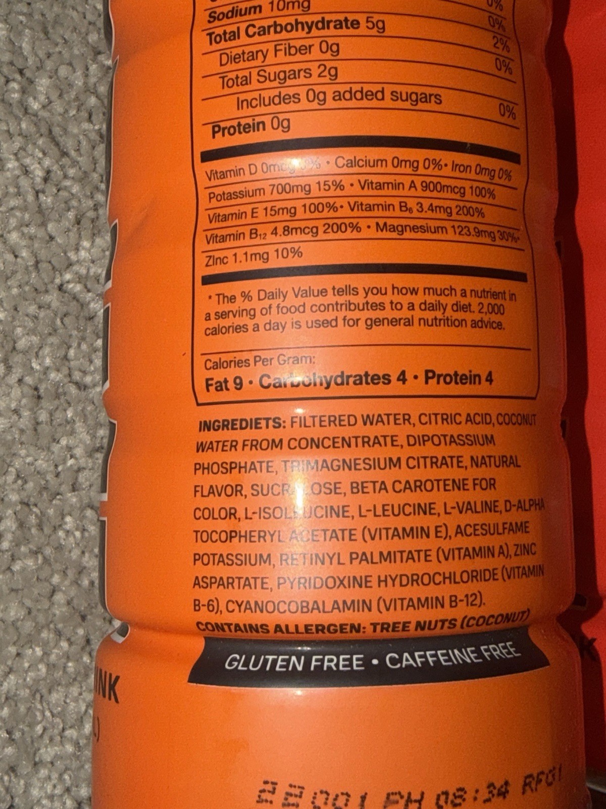 *RARE* *MISSPELLED* Two Rare PRIME bottles read desc.