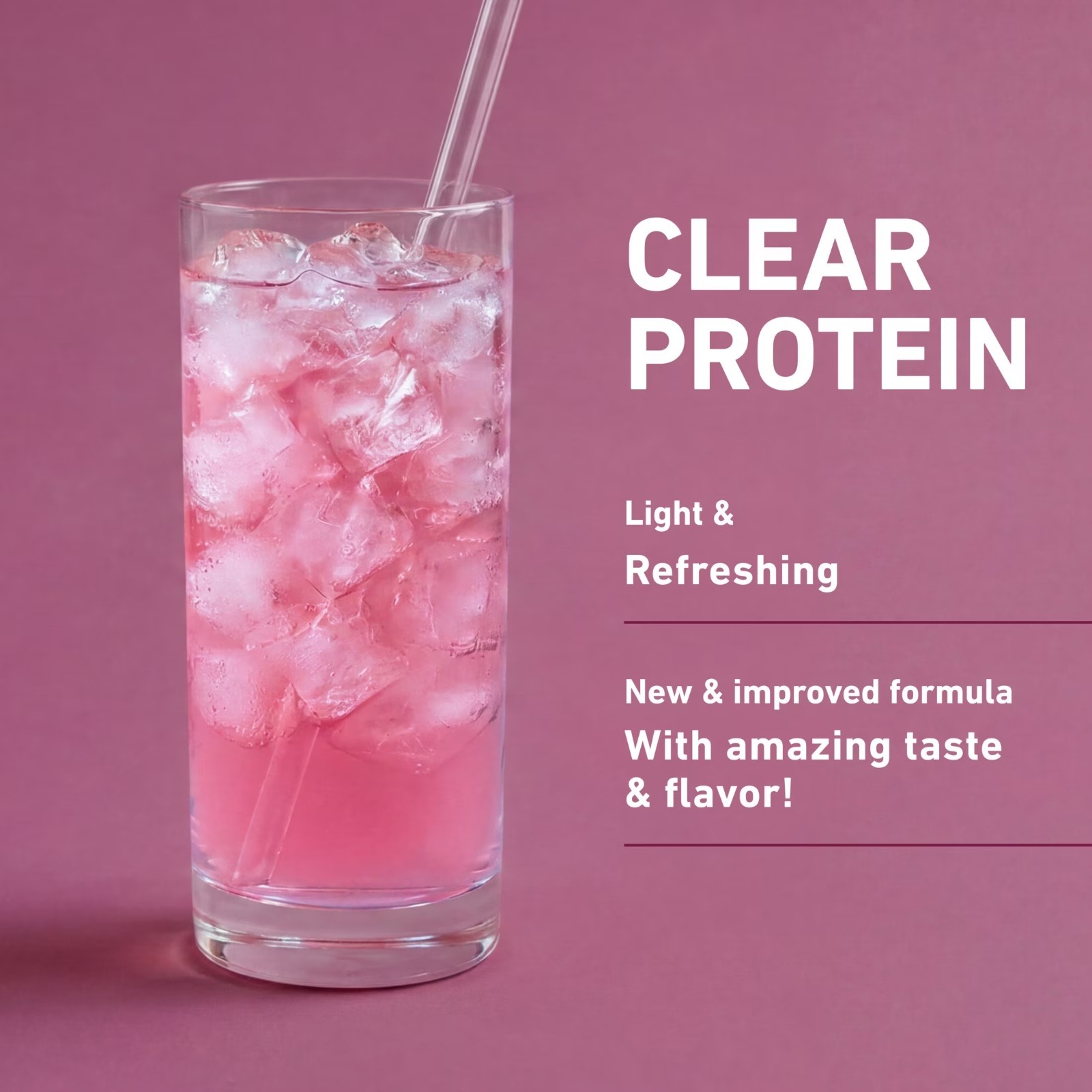 Isopure Clear Low Carb 100% Whey Protein Isolate Powder, Mixed Berry, 20g Protei
