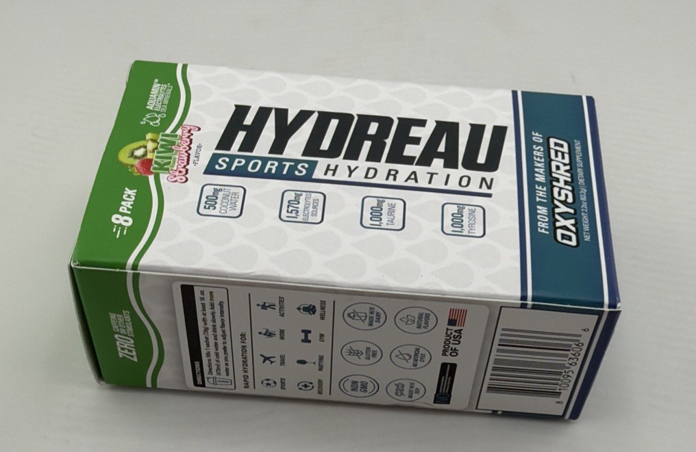 Hydralyte Sports Hydration Kiwi Strawberry Drink Mix 8 Pack Electrolytes.