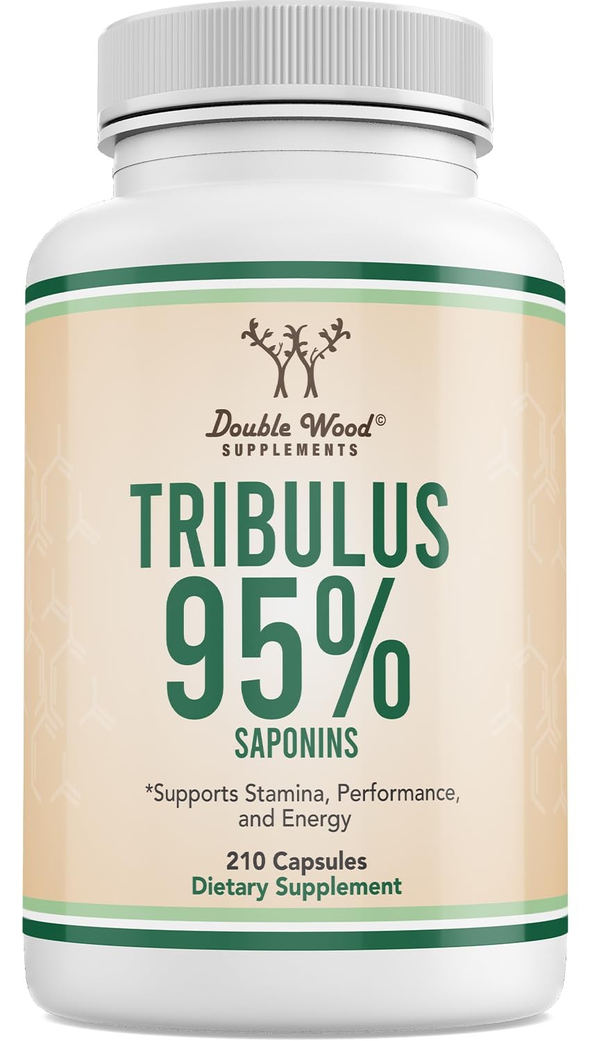 Tribulus Terrestris for Men (Purest 95% 210 Count (Pack of 1), No Color
