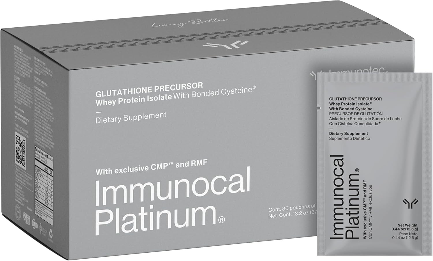 Platinum Glutathione Precursor – Whey Protein Isolate, Anti-Aging, Skin + Cel…