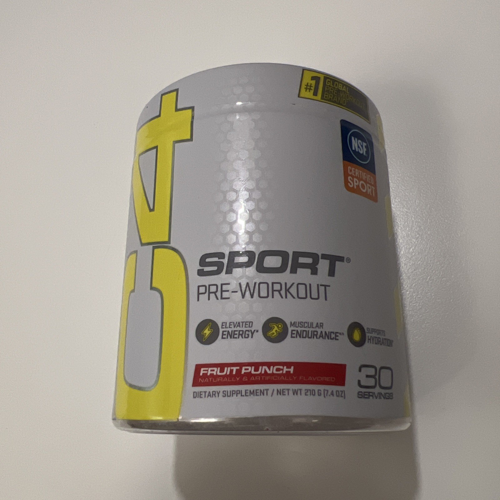 C4 Sport Pre-Workout Fruit Punch 7.4 oz 30 Servings – Exp 02/2026