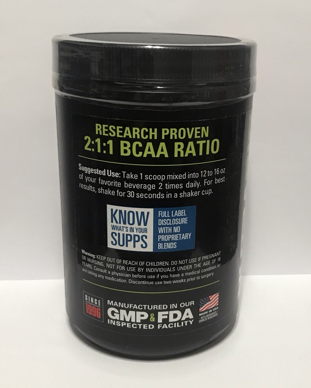BCAA 5000 – Blue Raspberry – 15.7 oz (NutraBio)