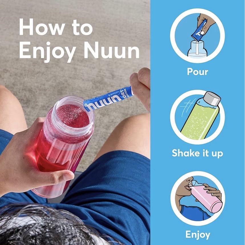 Nuun Sport Electrolyte Powder Strawberry Kiwi 32 Pack EXP 5/27 READ Damaged