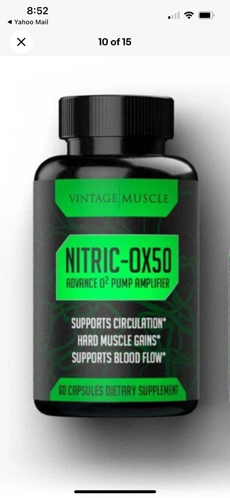 Nitric Ox50 Advance 02 Pump Amplifier By Vintage Muscle 💪 🫀💊🪢⚡️