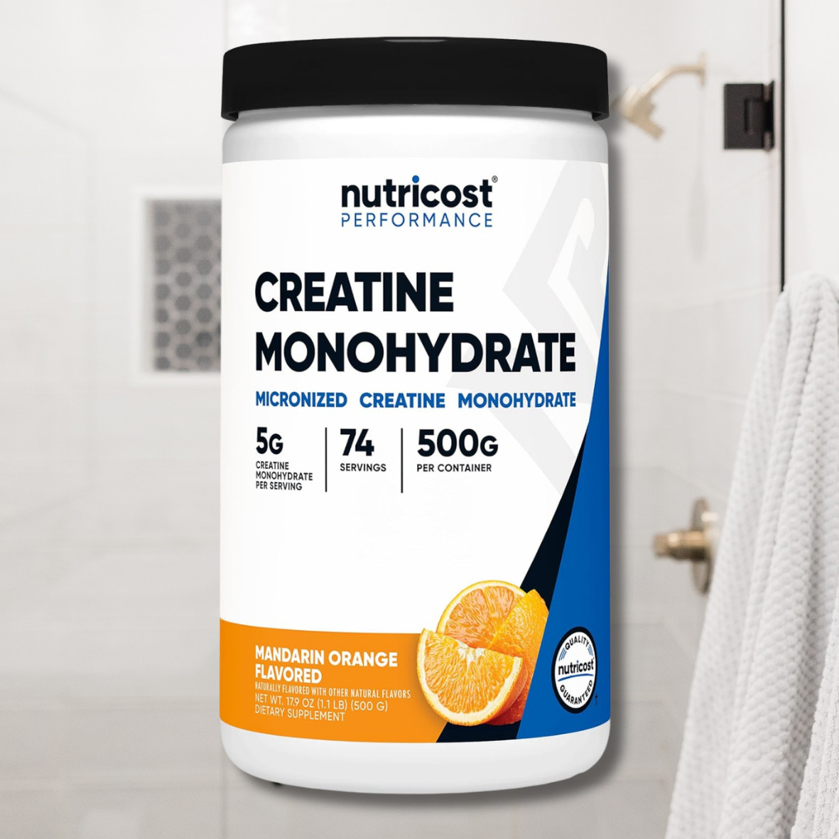 Creatine Monohydrate Powder (500G) (Mandarin Orange)