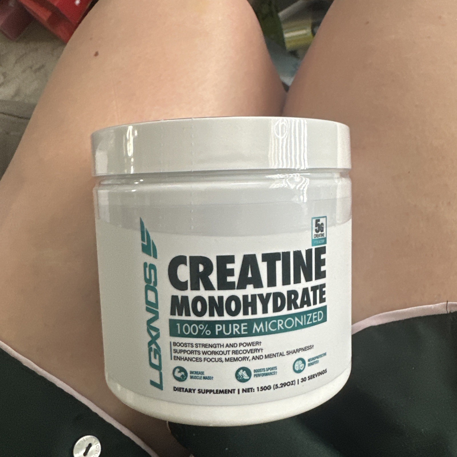 Creatine Monohydrate 150g LGXNDS. 100%pure Micronized.