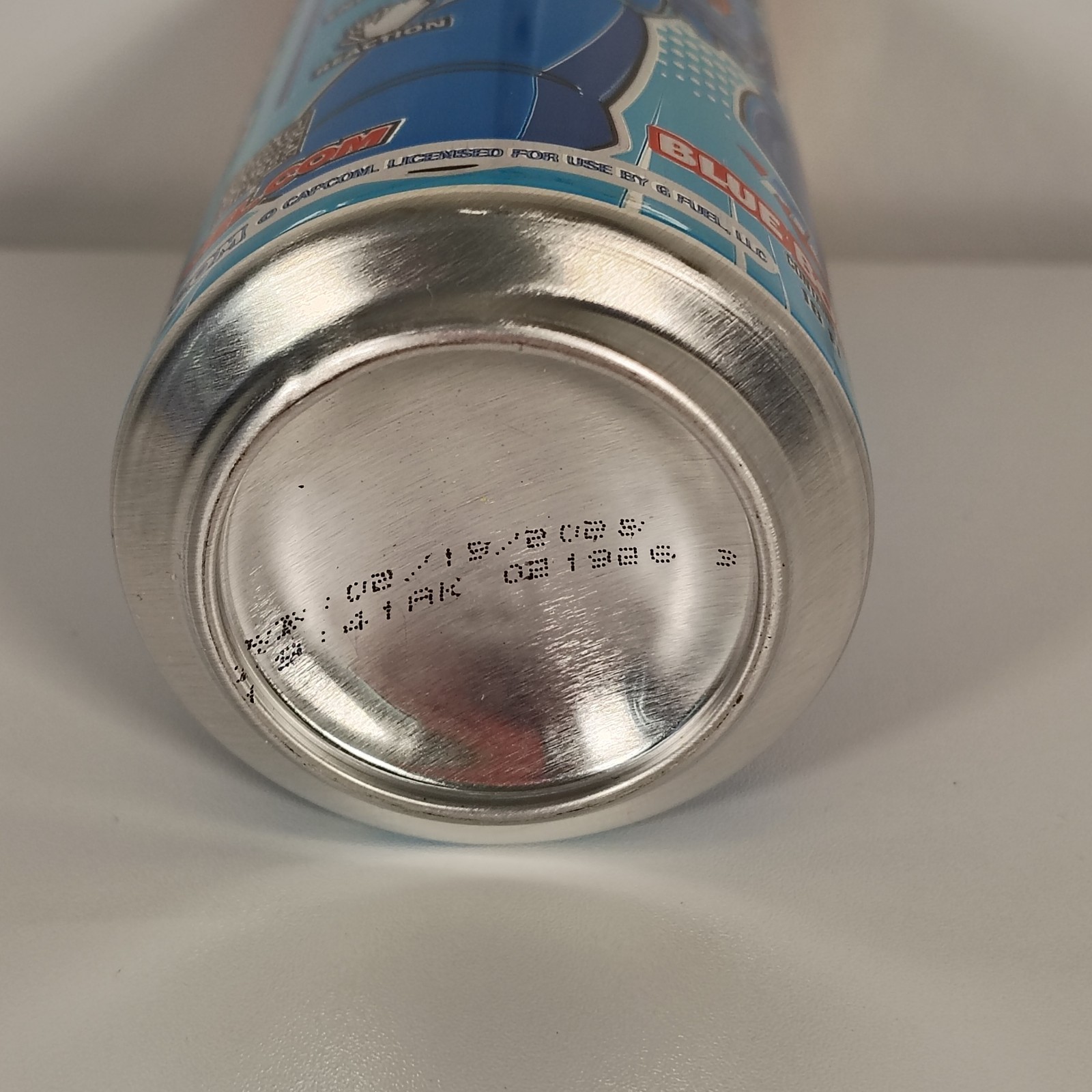 G FUEL Mega Man Blue Bomber Slush Energy Drink 16oz Zero Sugar EXP 2028