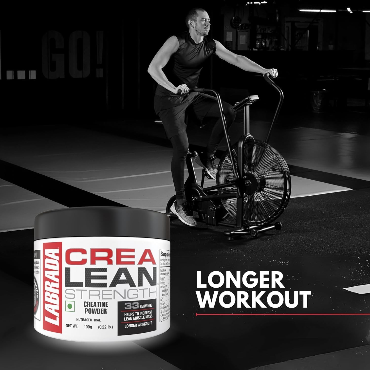 Labrada CreaLean Powder (Post Workout, Muscle Repair) For 33 Servings, 100 Gm