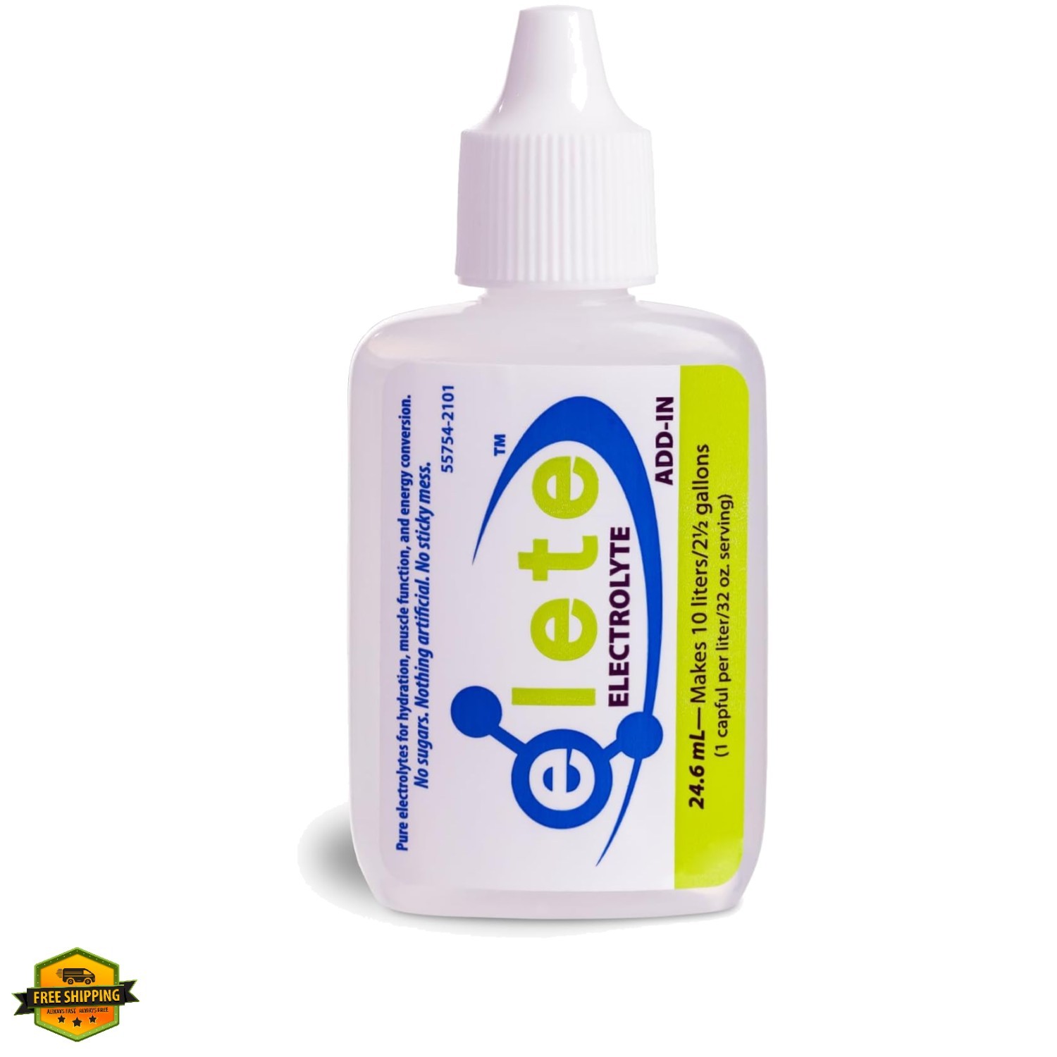elete – Electrolyte Add-In – 1 Pocket Bottle – 4 Essential Electrolytes Conce…