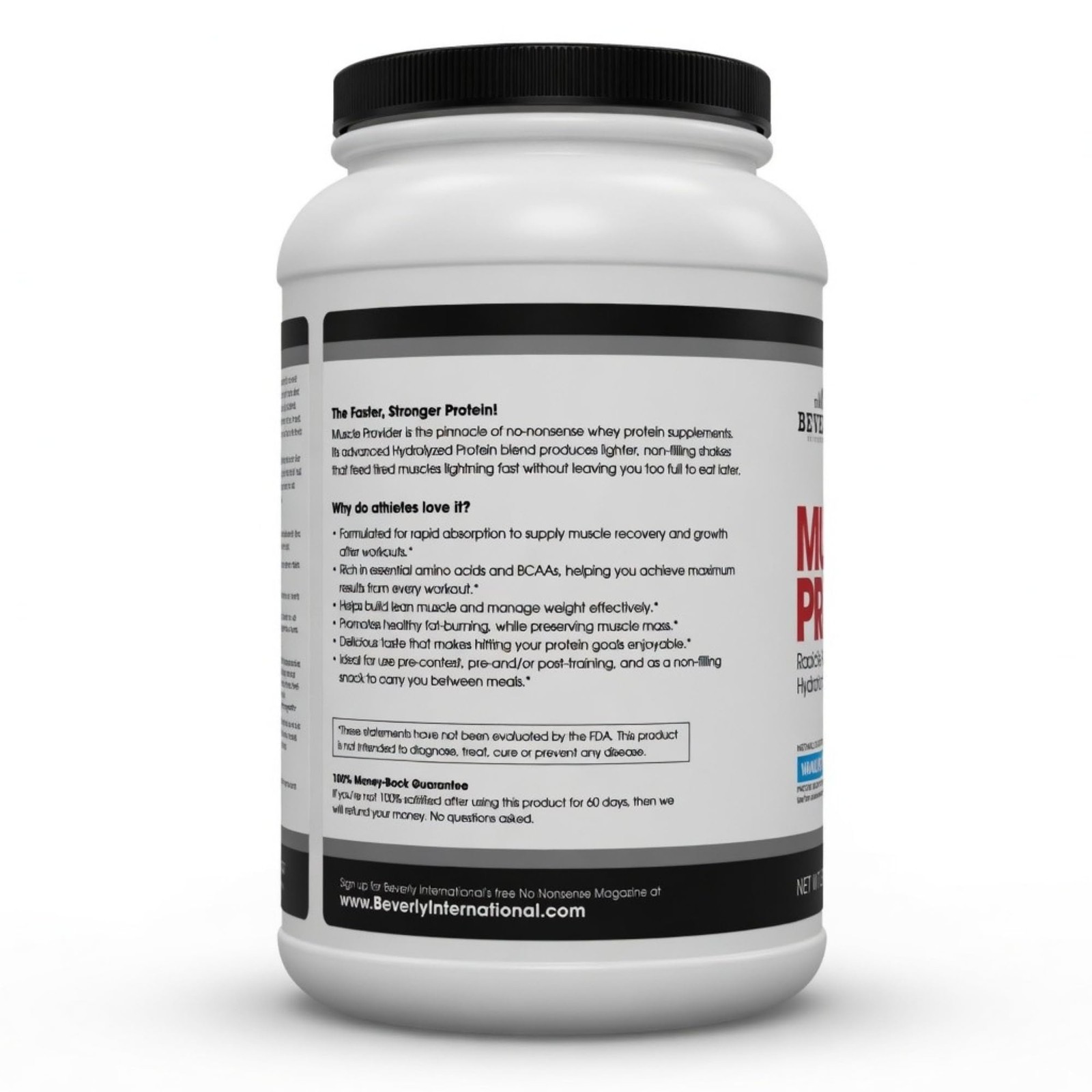 Beverly International Muscle Provider, 26 Servings, Vanilla. SuperFastAbsorbi…