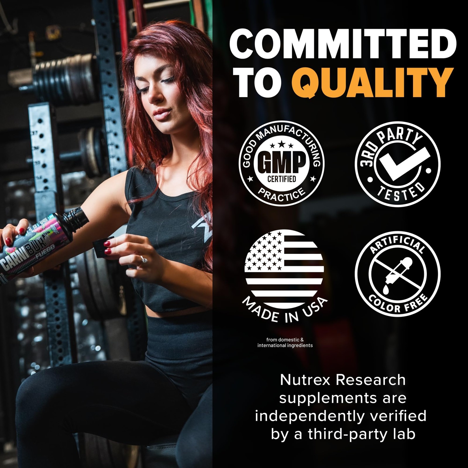 Nutrex Research Carniburn Liquid L Carnitine 3000Mg Thermogenic Liquid Fat