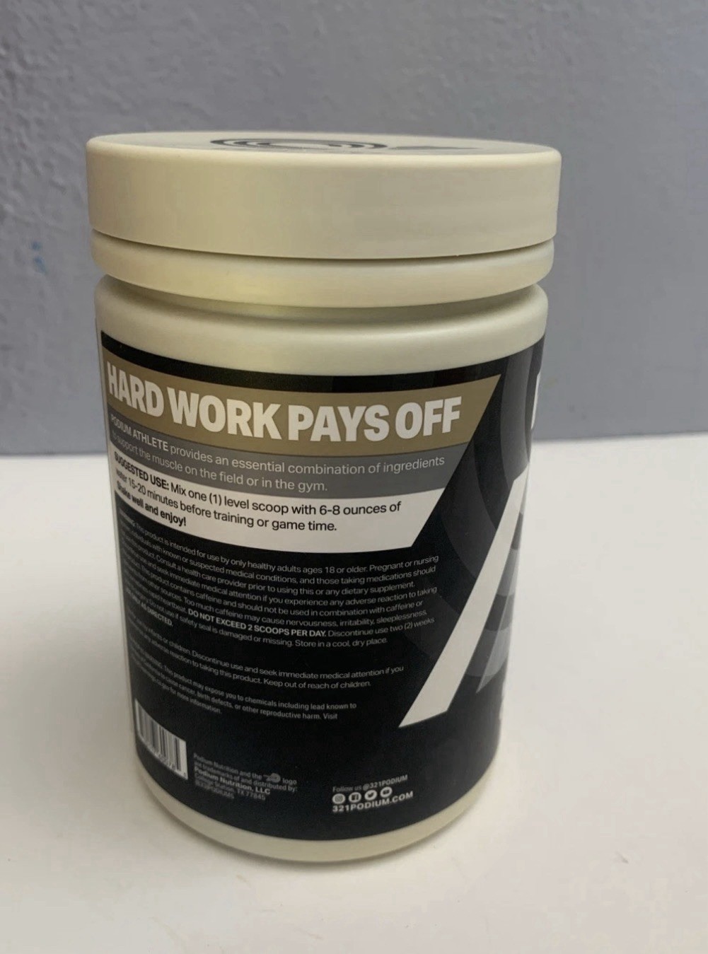 Podium Fuse Pre Workout HWPO Supplement Orange Dream Pop 25 Servings Limited 🔥