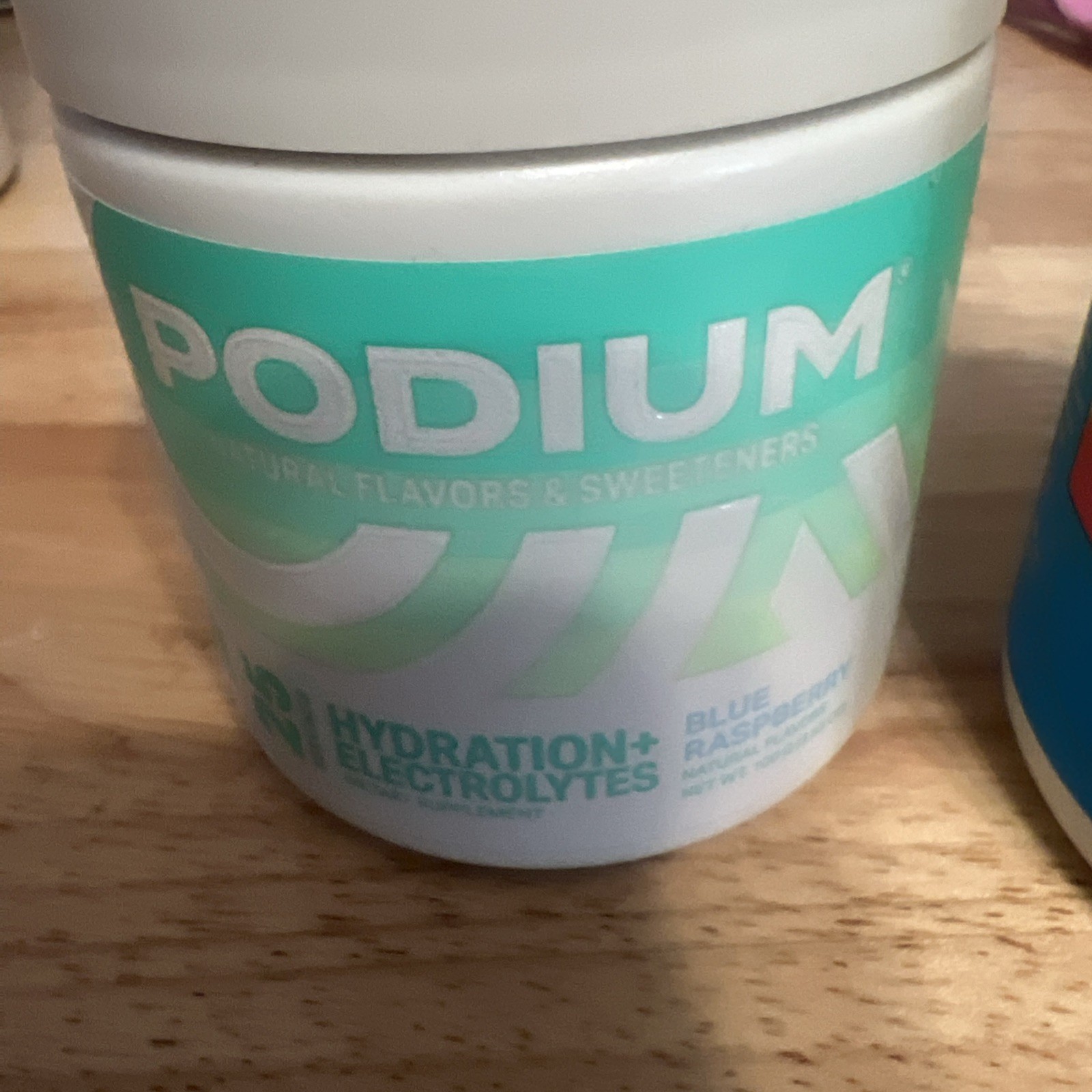 Lot 2 Podium Hydration + Electrolyres Energy Drink blue raspberry BB Exp 01/26