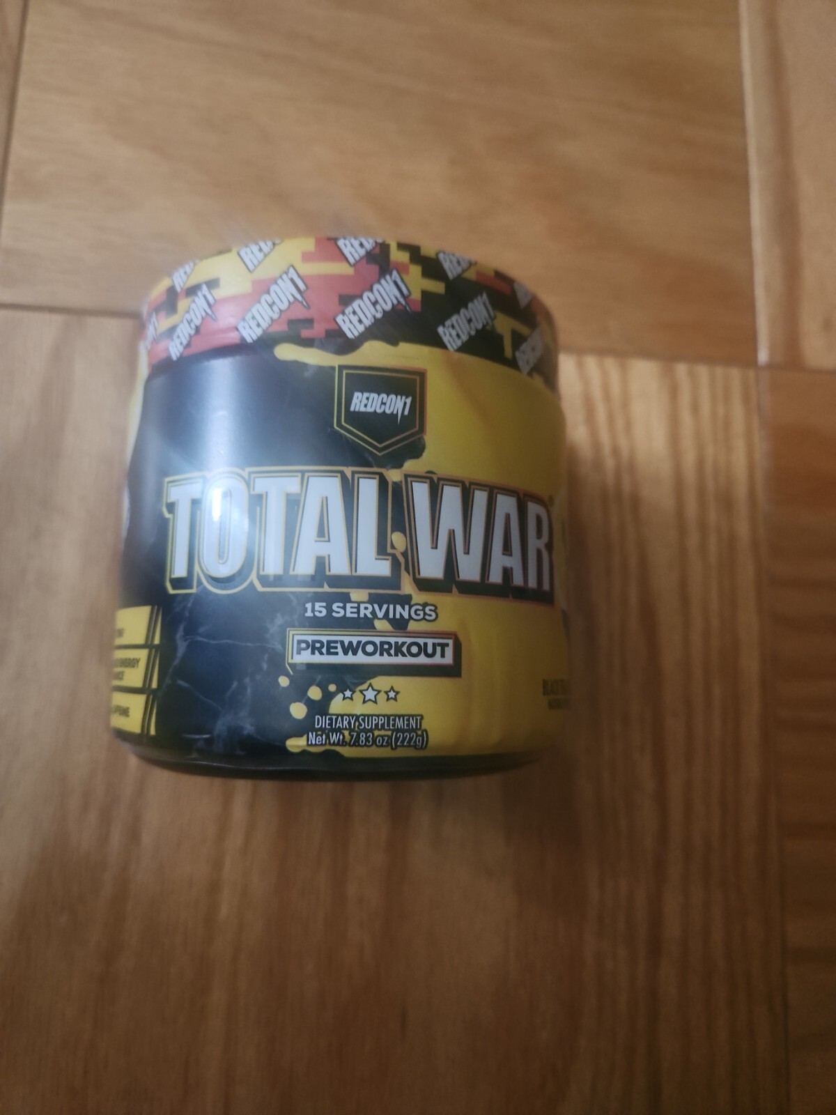 REDCON1 TOTAL WAR PREWORKOUT 15 Servings Sustained Energy Endurance Pumps Focus