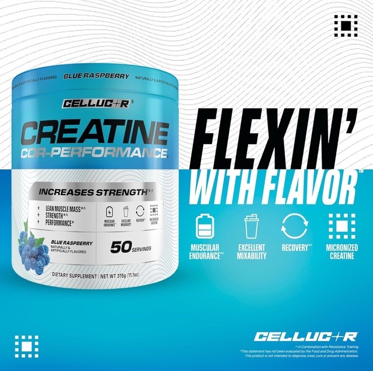 ( 2 ) Pack – Cellucor Cor-Performance Creatine Fitness Blue Raspberry Flavor