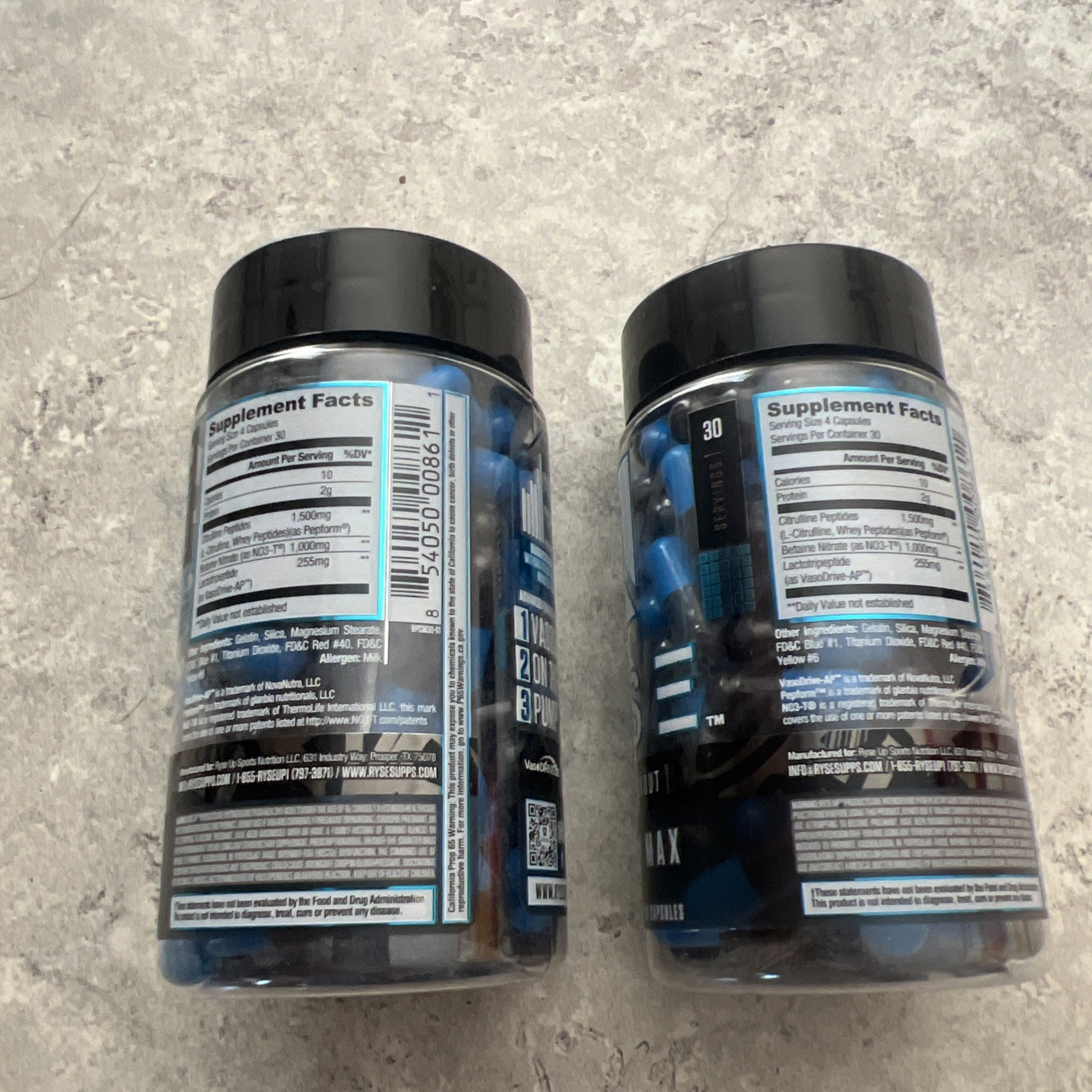 2X Ryse Project : Blackout Pump Cap MAX ~ 120 Capsules Each ~
