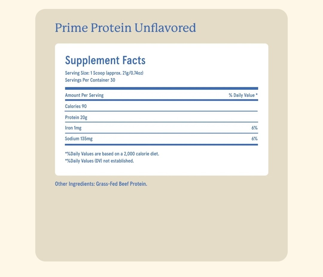 Equip Prime Protein Unflavored 1.4lbs