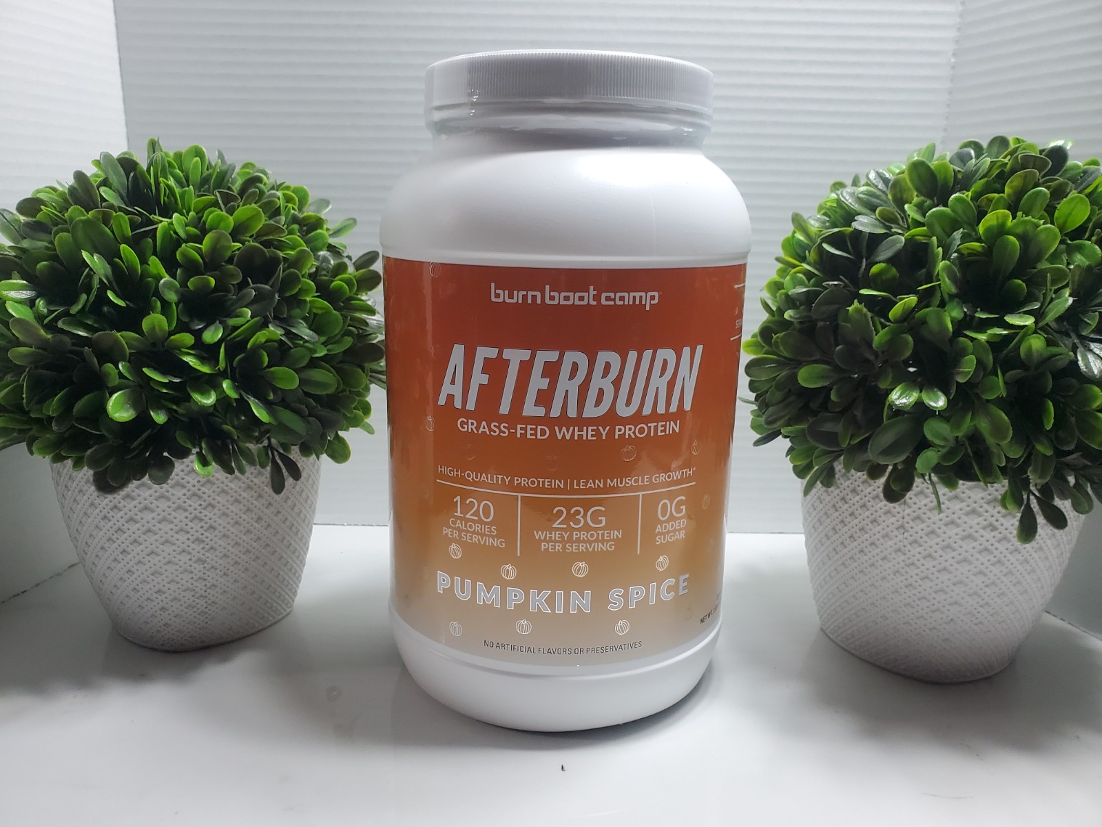 Burn Boot Camp Afterburn Whey Protein Powder Pumpkin Spice 30 Servings Exp 8/25