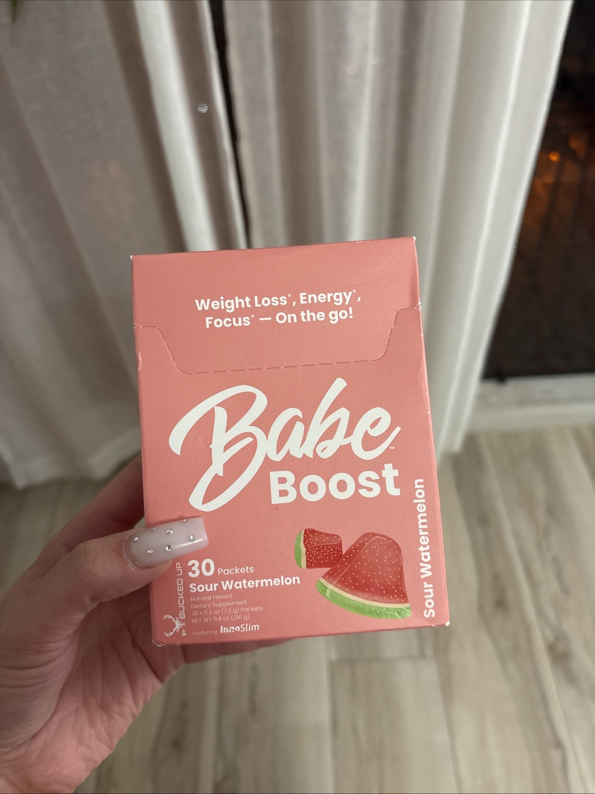 Babe Boost By Bucked Up Sour Watermelon 30 Packets