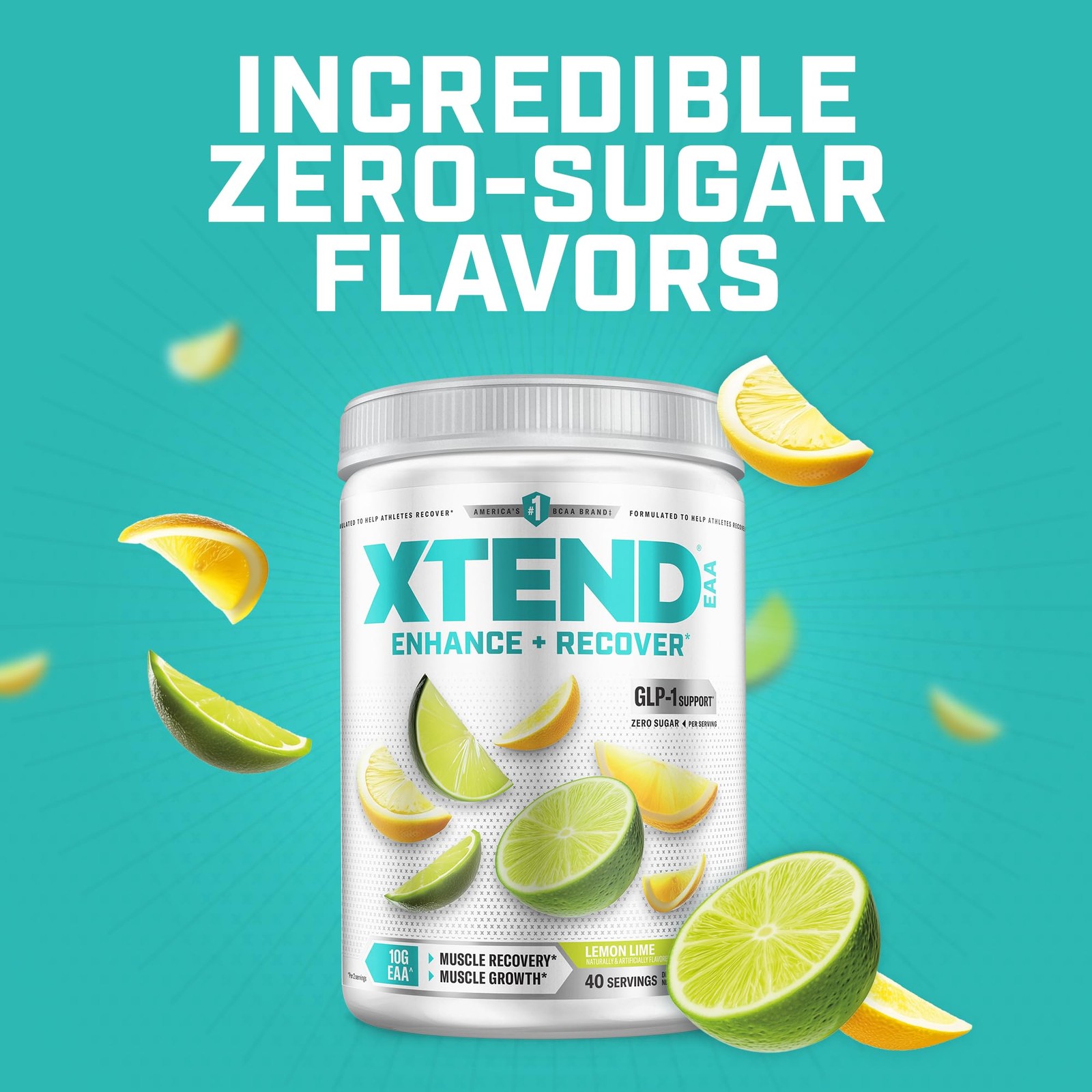 EAA + BCAA Powder for Muscle Recovery & Lean Muscle Growth, 9 Essential Amino…