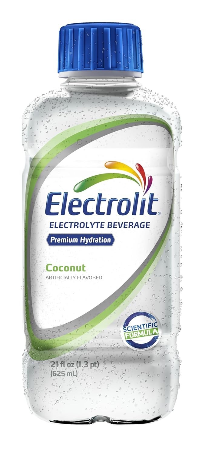 21 Fl Oz Coconut Electrolyte Beverage – Pack of 12 for Rapid Hydration Solutions
