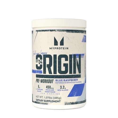 Origin Pre-Workout – Blue Raspberry (30 Servings)