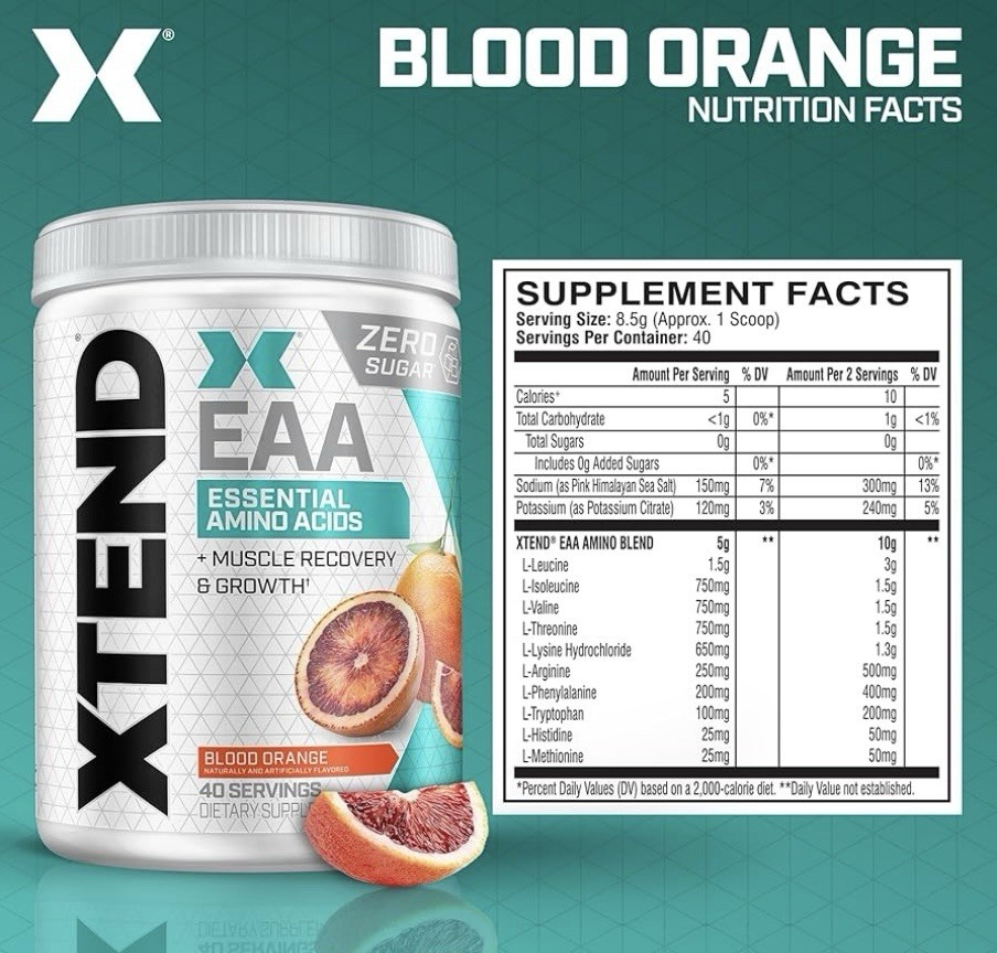XTEND EAA + BCAA Powder | Muscle Recovery & Lean Muscle Growth | 9 Essential…