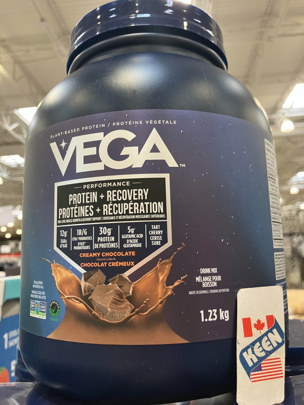 Vega Chocolate Protein and Recovery Powder, 1.2 kg, Exp:2027MA18