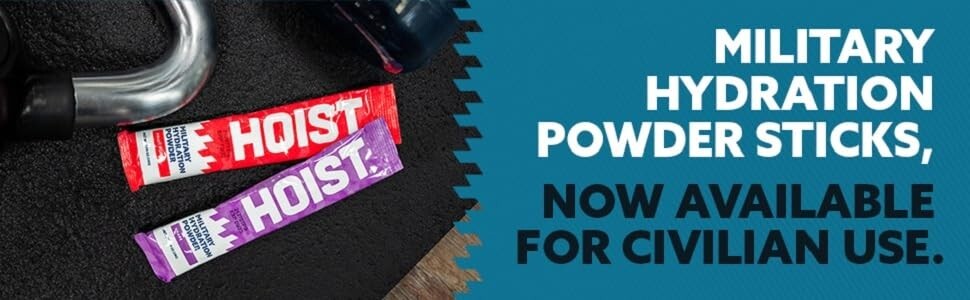 Hoist Premium Hydration Isotonic Electrolyte Drink Watermelon 100 Sticks Packs